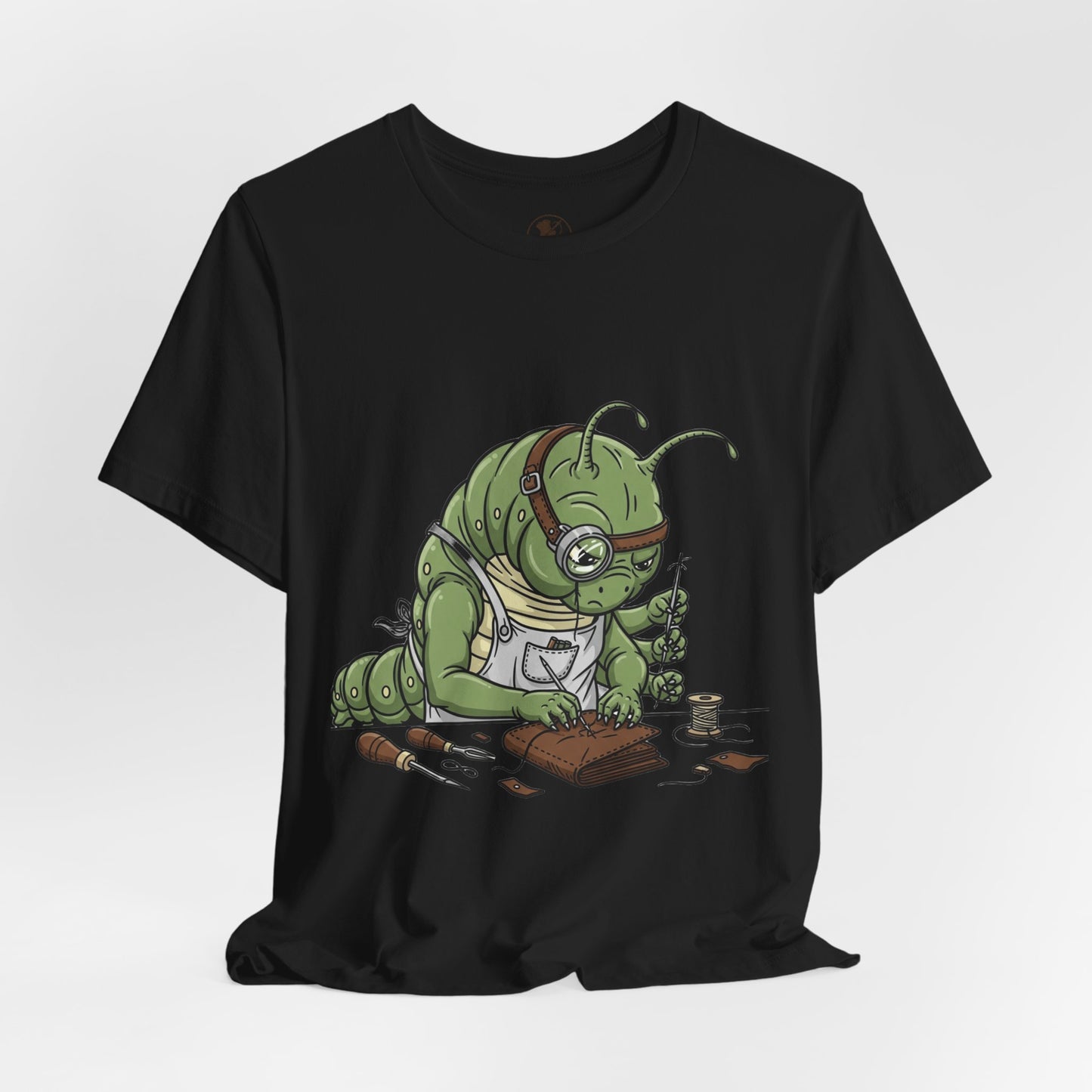 Cute Critter Crafting Tee - Fun Graphic Unisex T-Shirt for Creatives, Perfect Gift for Artsy Individuals - ArtOm_farm™ LEATHER