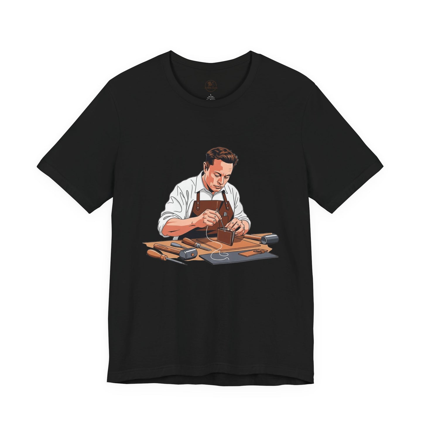 Craftsman Tee - Celebrate Artisanship with the Perfect Gift for Handyman and Father's Day, Ideal for Casual Everyday Wear - ArtOm_farm™ LEATHER