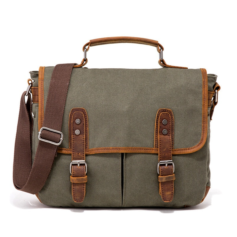 Horse Leather Briefcase - Premium Quality Leather Laptop Bag for Professionals - ArtOm_farm™ LEATHER