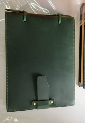 Vintage Leather Handmade Notebook - Genuine Leather Rope Bound Journal for Notes and Painting - ArtOm_farm™ LEATHER