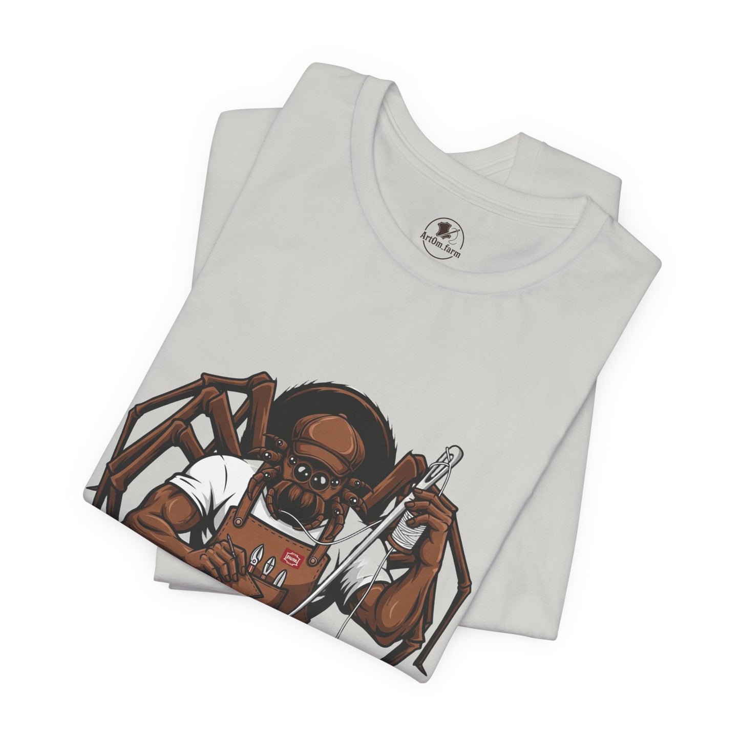 Spider-Man Graphic Tee for Unisex, Fun Short Sleeve Jersey Top, Perfect Gift for Comic Lovers, Casual Wear, Halloween Costume Essential - ArtOm_farm™ LEATHER