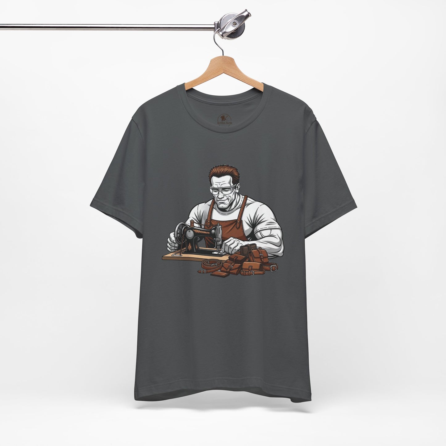 Crafty Masculine Tee - Unique Humor Shirt for Father's Day, Unisex Graphic Tee, Artisan Style Apparel