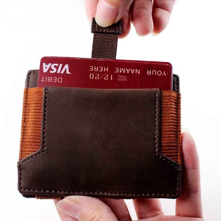 Vintage Leather Wallet - Crazy Horse Style for Timeless Elegance - ArtOm_farm™ LEATHER
