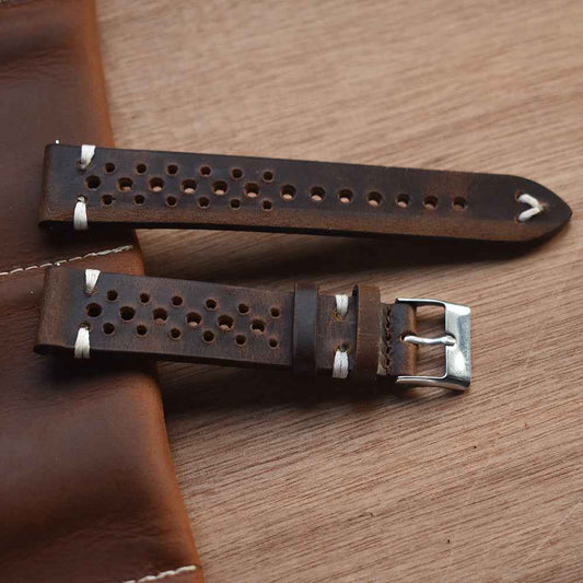 Crazy Horse Leather Strap - Handmade Quality Leather Strap for Durability and Style