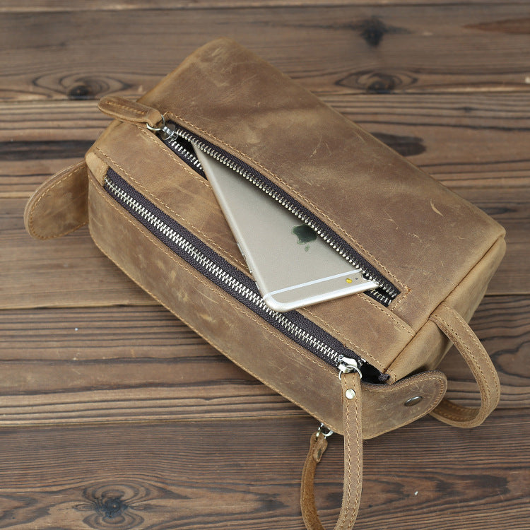 Leather Handbag for Women - Large Capacity Horse Leather Storage Bag - ArtOm_farm™ LEATHER