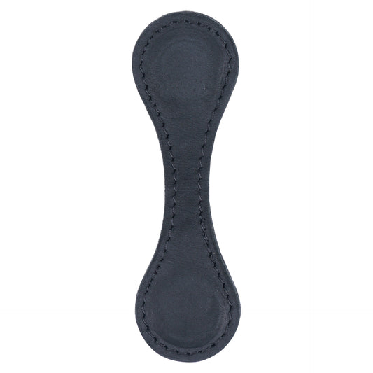 Crazy Horse Leather Bookmark - Double Sided Magnetic Clip Holder - ArtOm_farm™ LEATHER