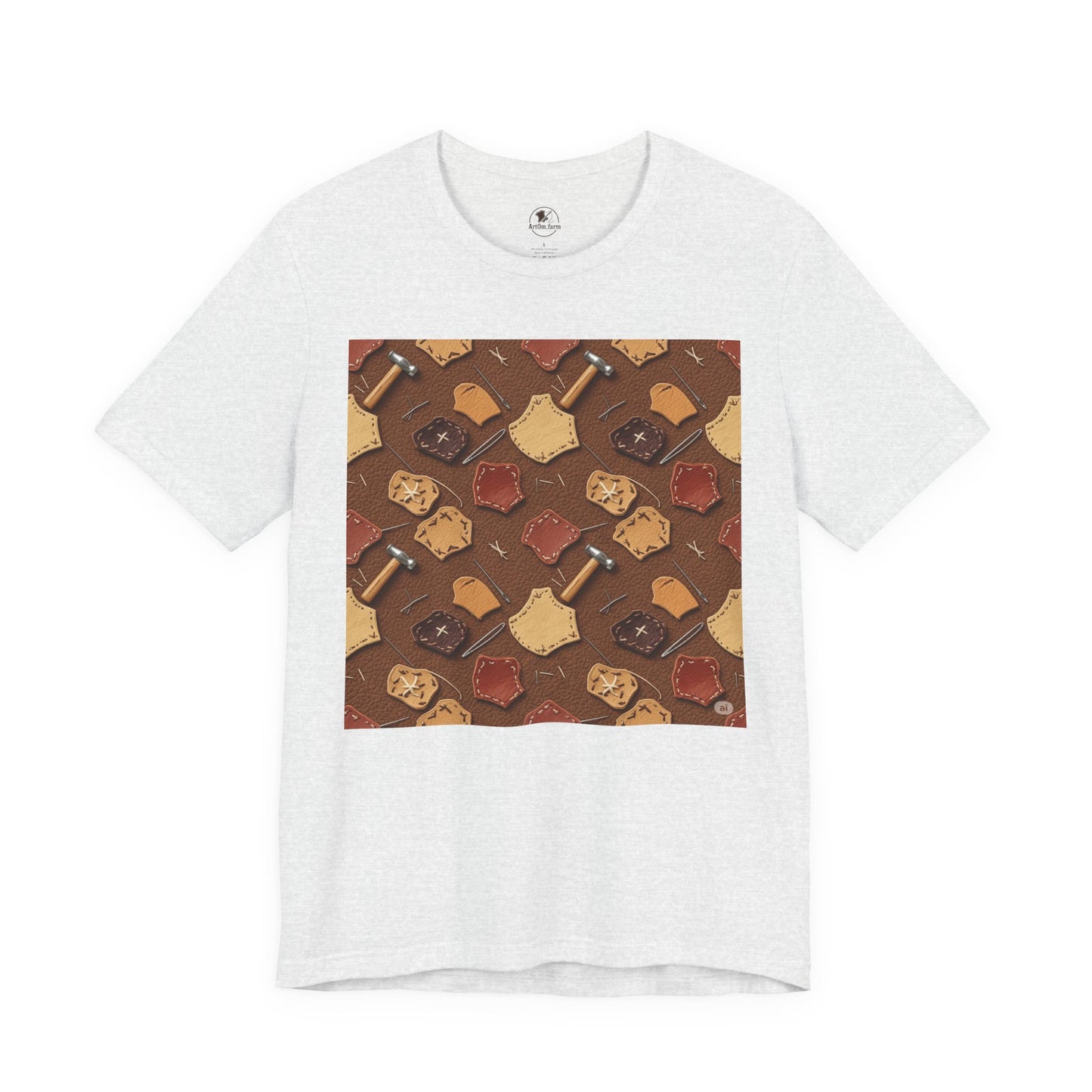 Gourmet Cookie Tee - Sweet Treat Shirt for Food Lovers, Perfect Gift for Baking Enthusiasts - ArtOm_farm™ LEATHER