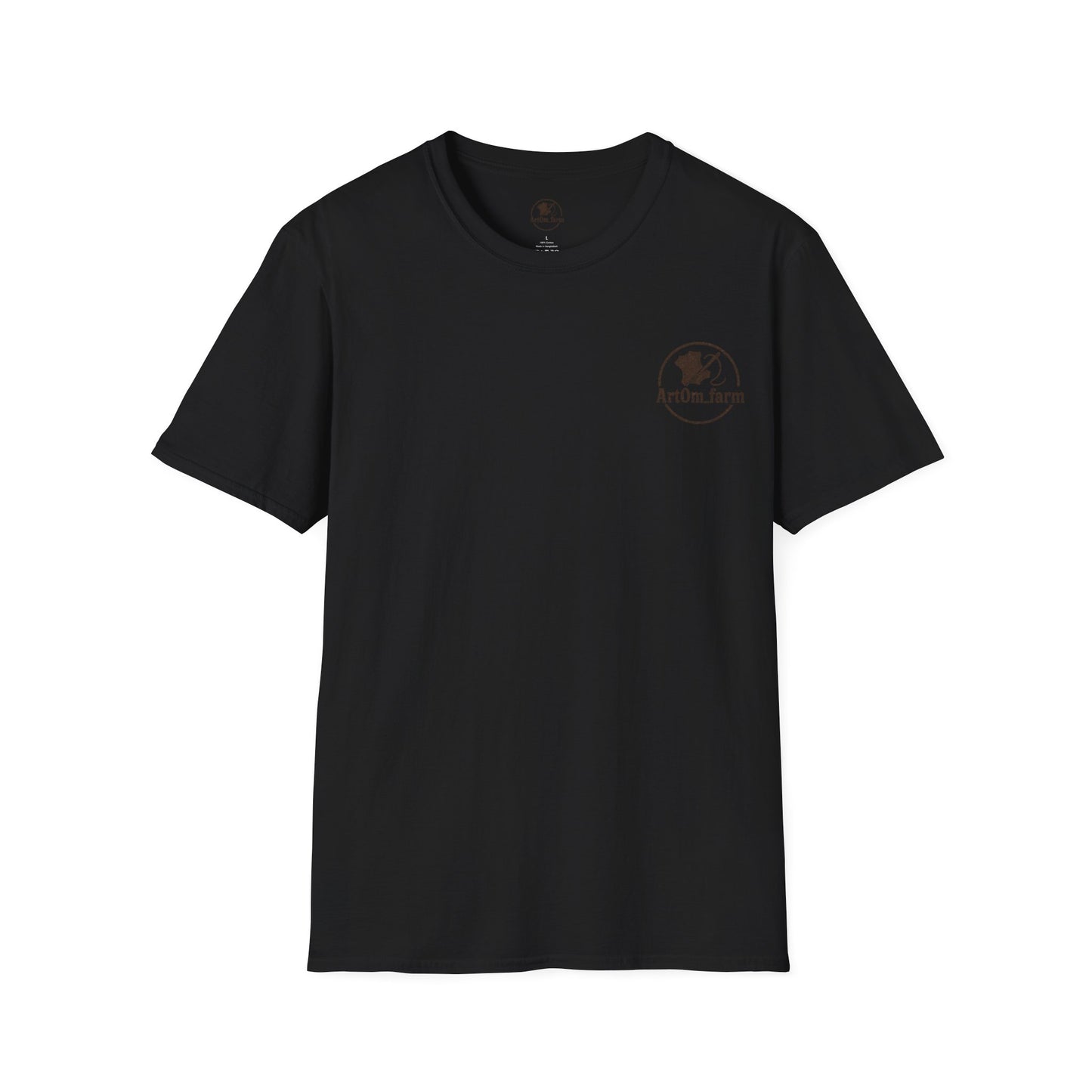 Unisex Artisan Graphic T-Shirt - Creative Apparel for Craft Lovers, Casual Wear, Unique Gift, Artisan Style, Graphic Tee - ArtOm_farm™ LEATHER