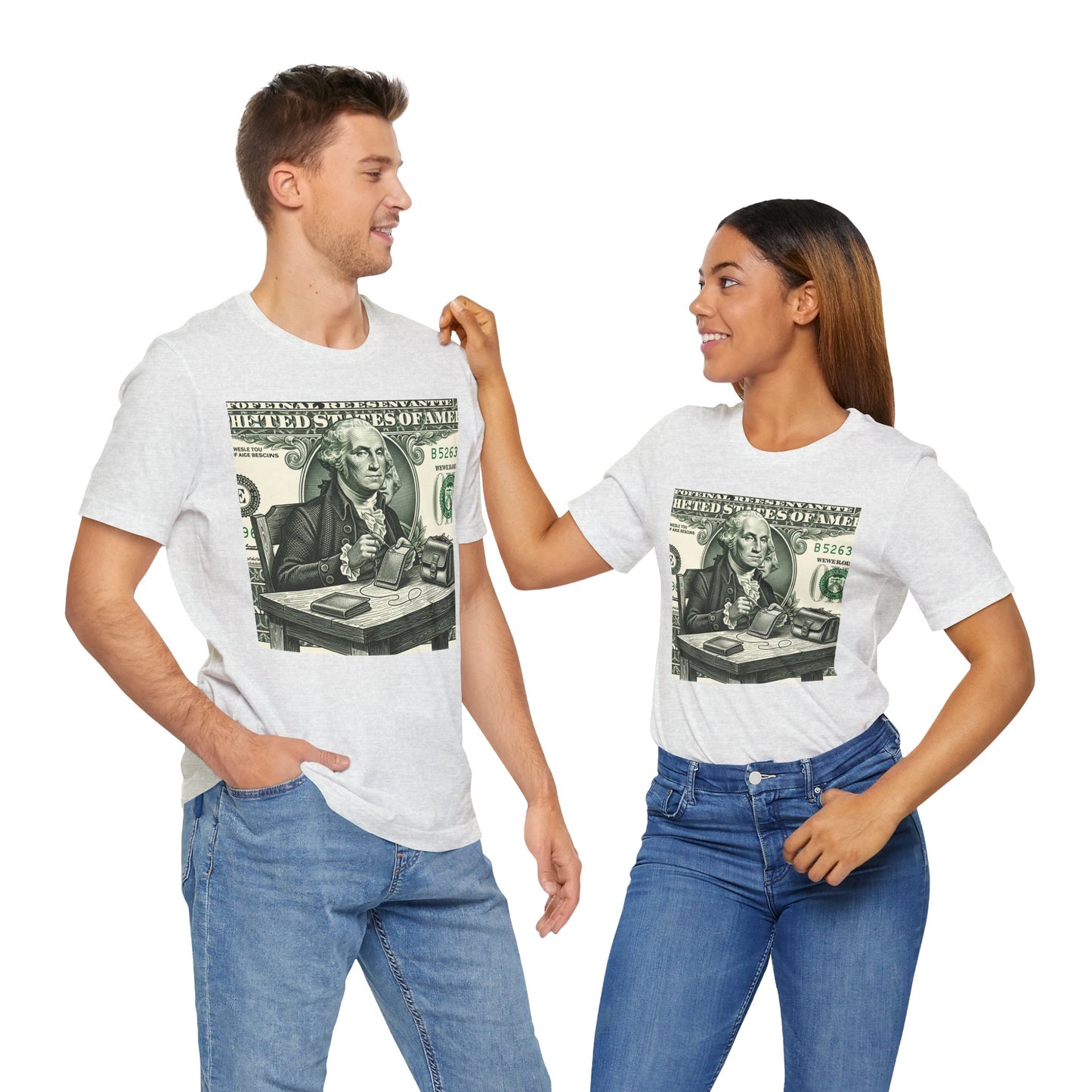 Alexander Hamilton Graphic Tee - Unisex Jersey Shirt for History Lovers, Vintage Style Casual Wear, Great Benjamin Franklin Graphic Tee Gift - ArtOm_farm™ LEATHER