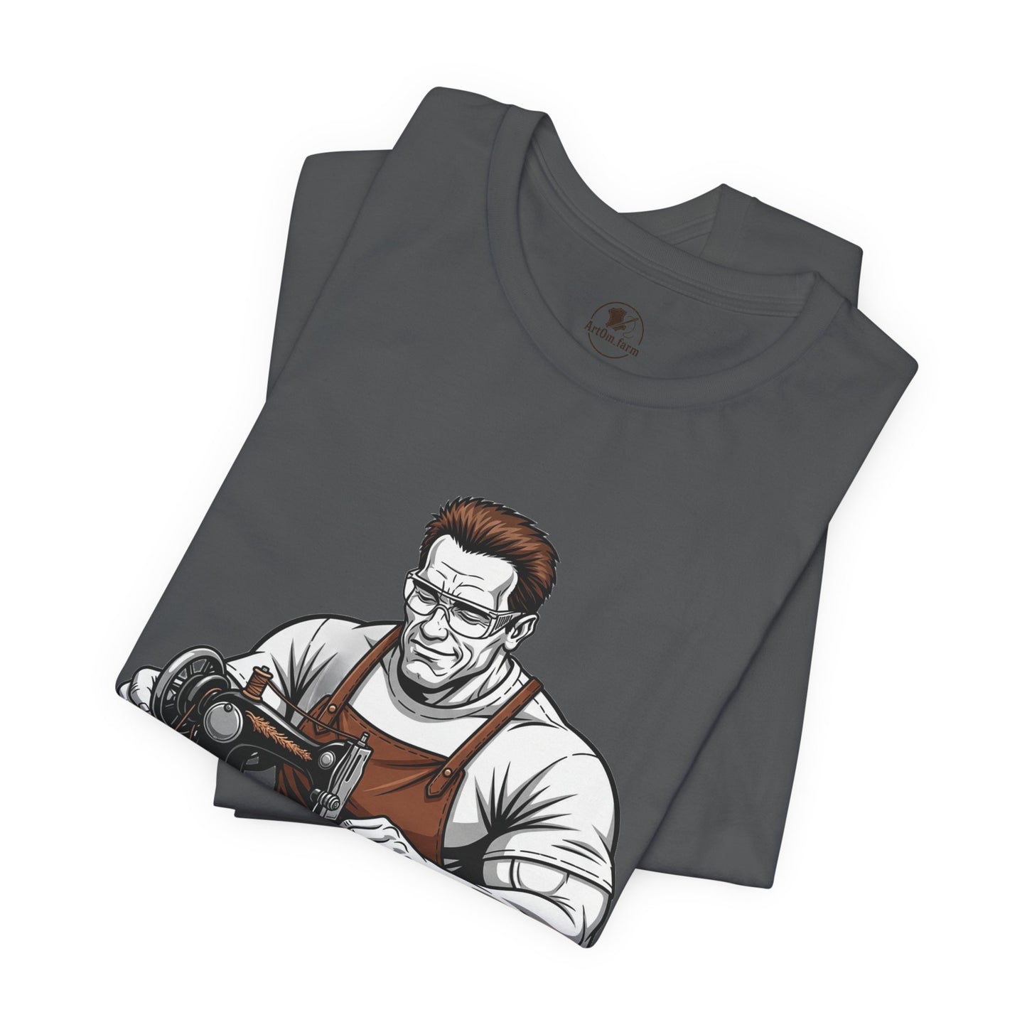 Crafty Masculine Tee - Unique Humor Shirt for Father's Day, Unisex Graphic Tee, Artisan Style Apparel