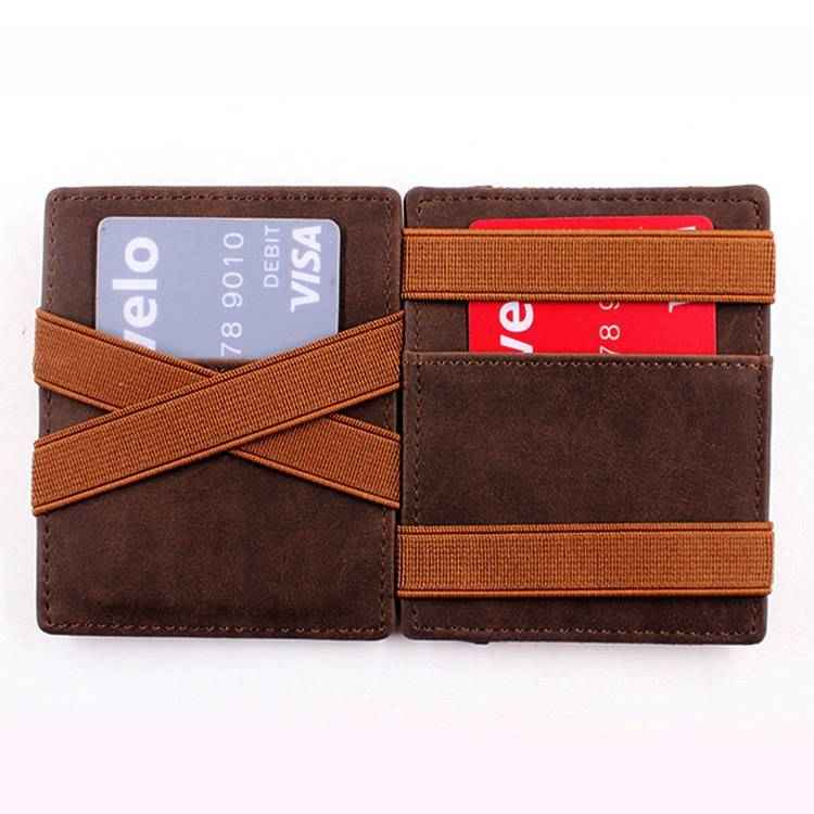Vintage Leather Wallet - Crazy Horse Style for Timeless Elegance - ArtOm_farm™ LEATHER