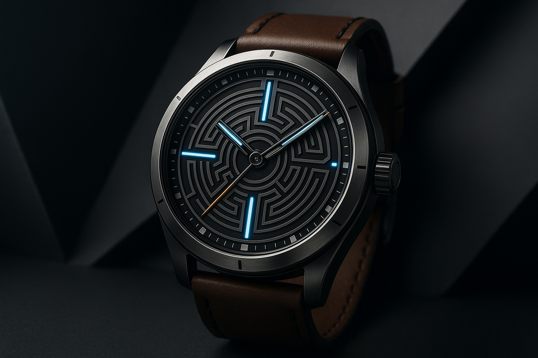 Bold Statement Watch: Uncover the Future of Style and Confidence - ArtOm_farm™ LEATHER 