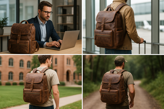 Discover the Versatility of the Crazy Horse Leather Backpack