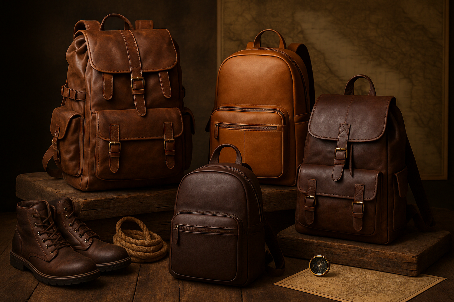Backpacks for Every Adventure - Discover Our Versatile Leather Bags Collection - ArtOm_farm™ LEATHER