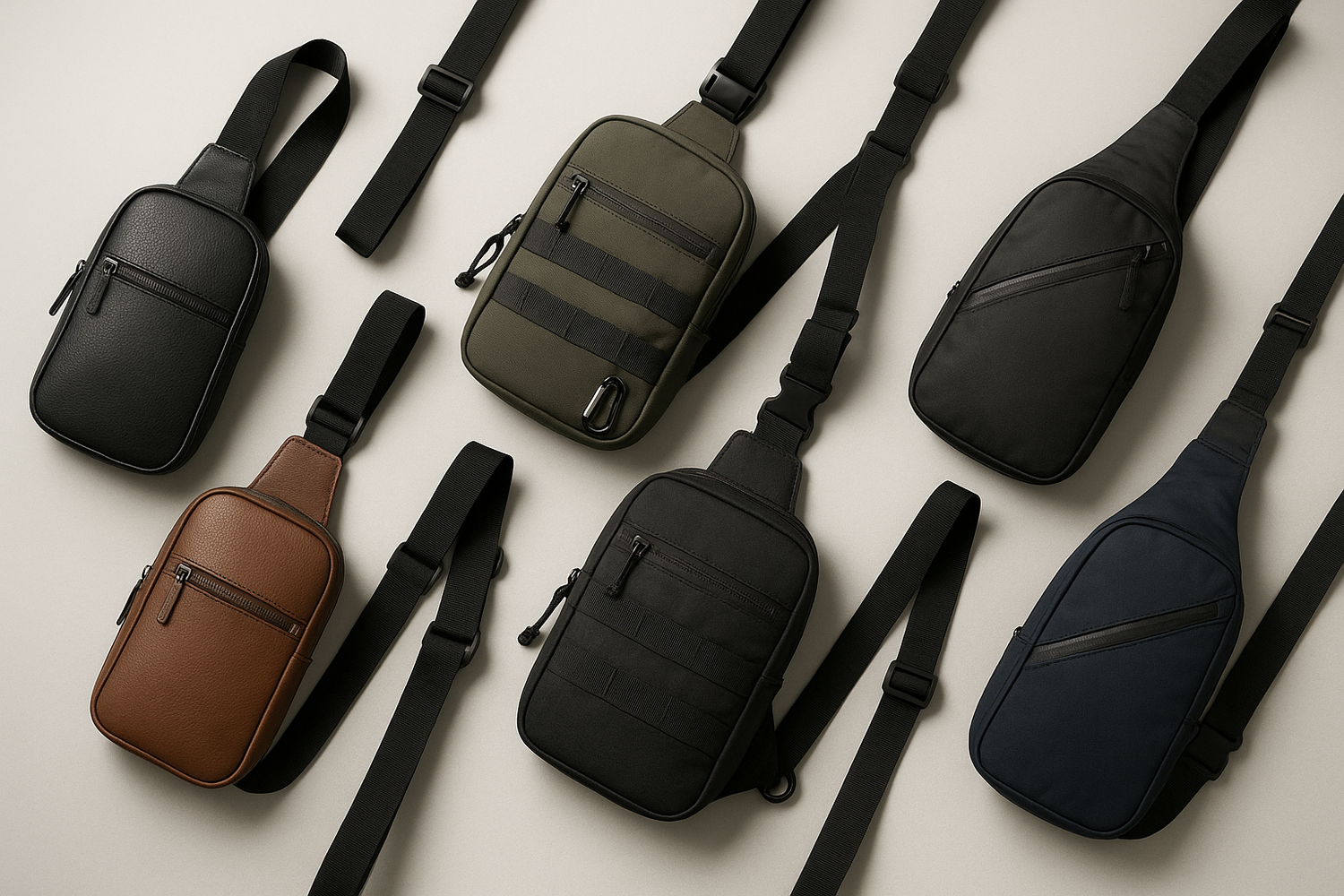 Chest Bags Collection - Trendy and Functional Accessories for Every Adventure - ArtOm_farm™ LEATHER