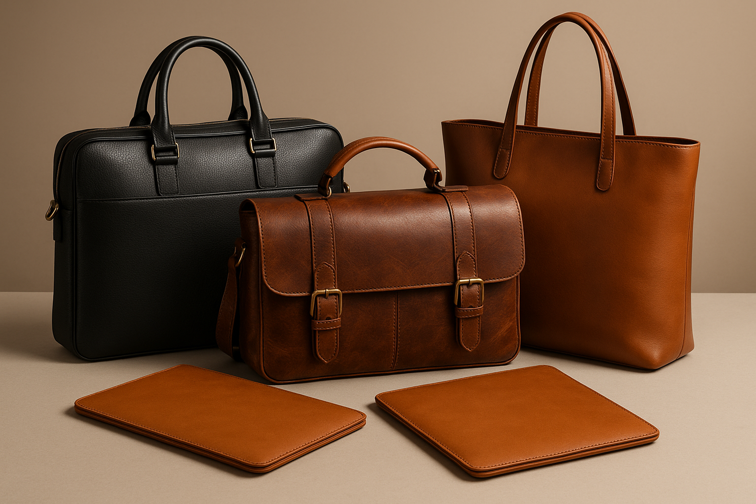Laptop Bags Collection - Stylish and Durable Laptop Bags for Every Need - ArtOm_farm™ LEATHER