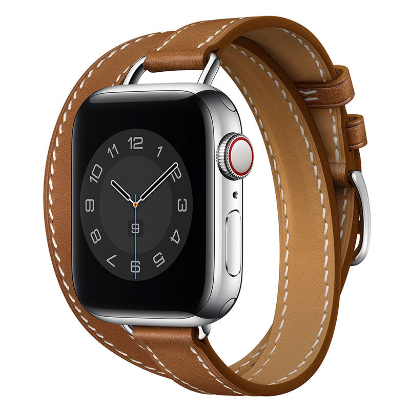 Love Horse Series Watch - Leather Strap Small Waist Double Circle Slim - ArtOm_farm™ LEATHER 