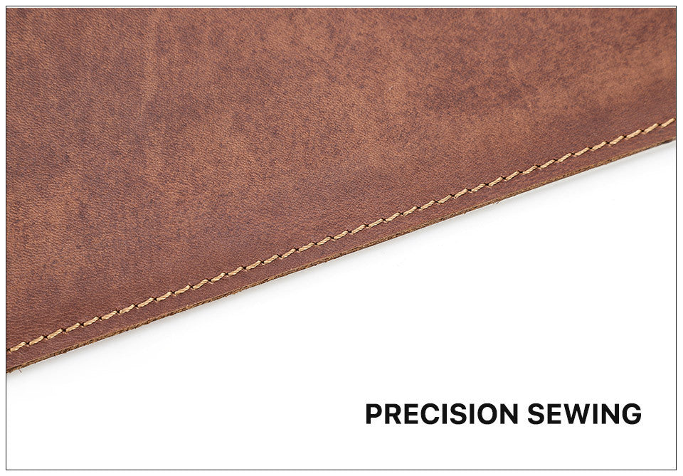 MacBook Pro 13.3 Leather Case - Compatible Crazy Horse Leather Protective Cover - ArtOm_farm™ LEATHER 
