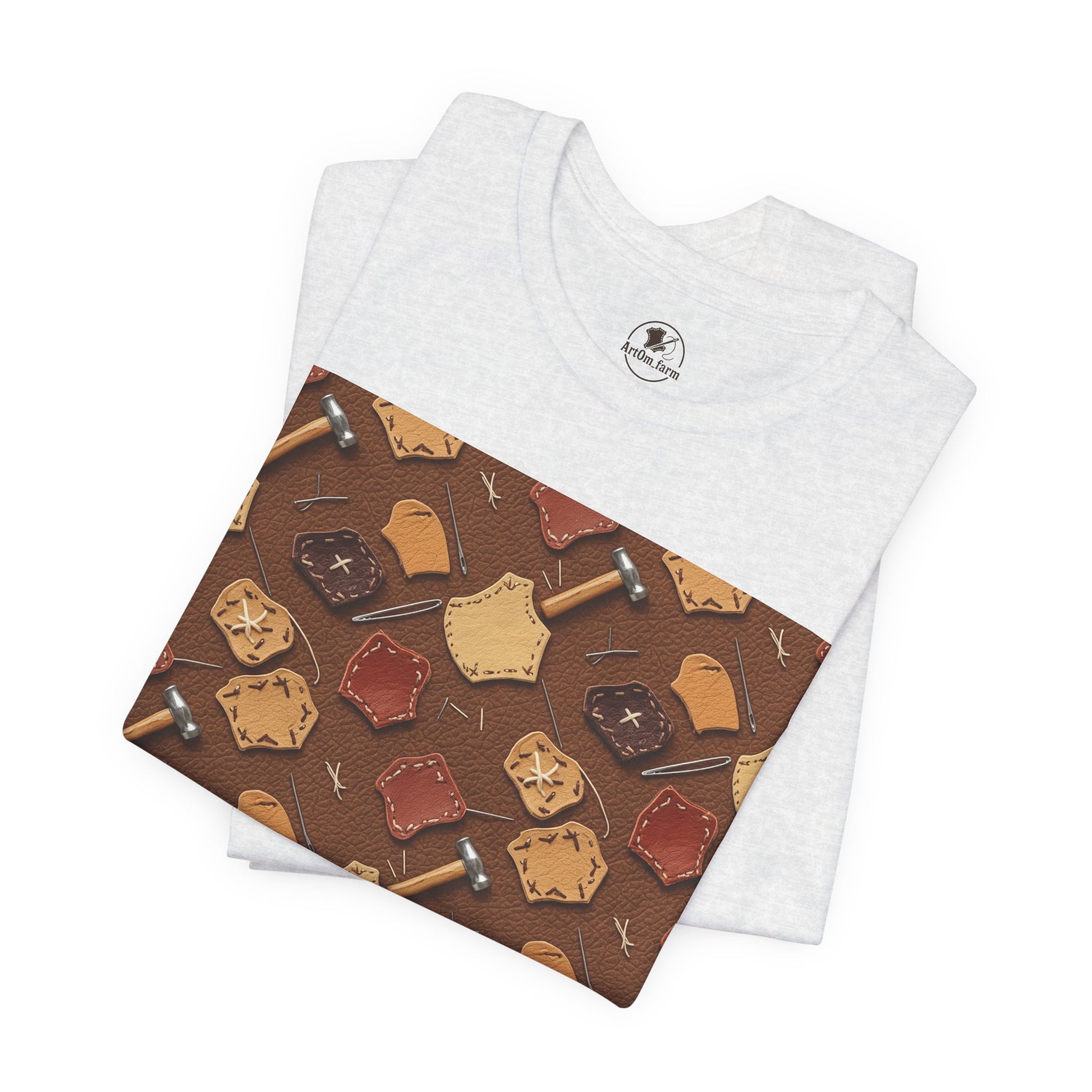 Gourmet Cookie Tee - Sweet Treat Shirt for Food Lovers, Perfect Gift for Baking Enthusiasts - ArtOm_farm™ LEATHER