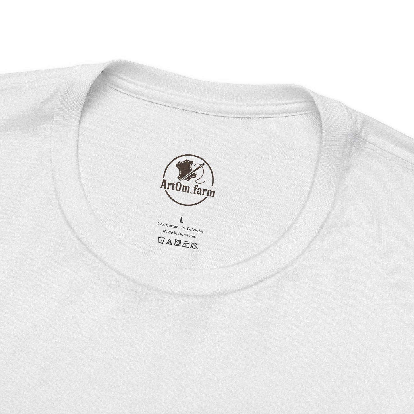 Artisan Leather Goods T-Shirt for Casual Wear, Handmade Quality Tee - Perfect Gift for Crafters and Father's Day - ArtOm_farm™ LEATHER