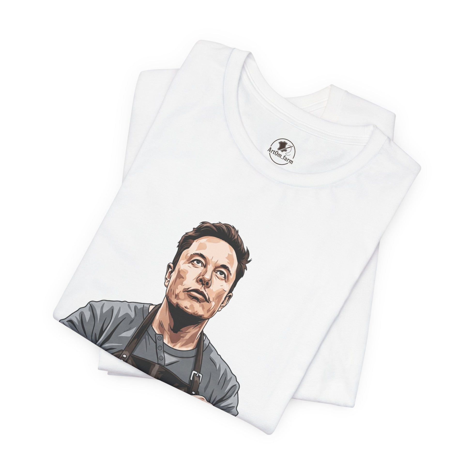Creative Innovator Tee - Perfect Humor T-Shirt for Tech Enthusiasts and Engineers - ArtOm_farm™ LEATHER