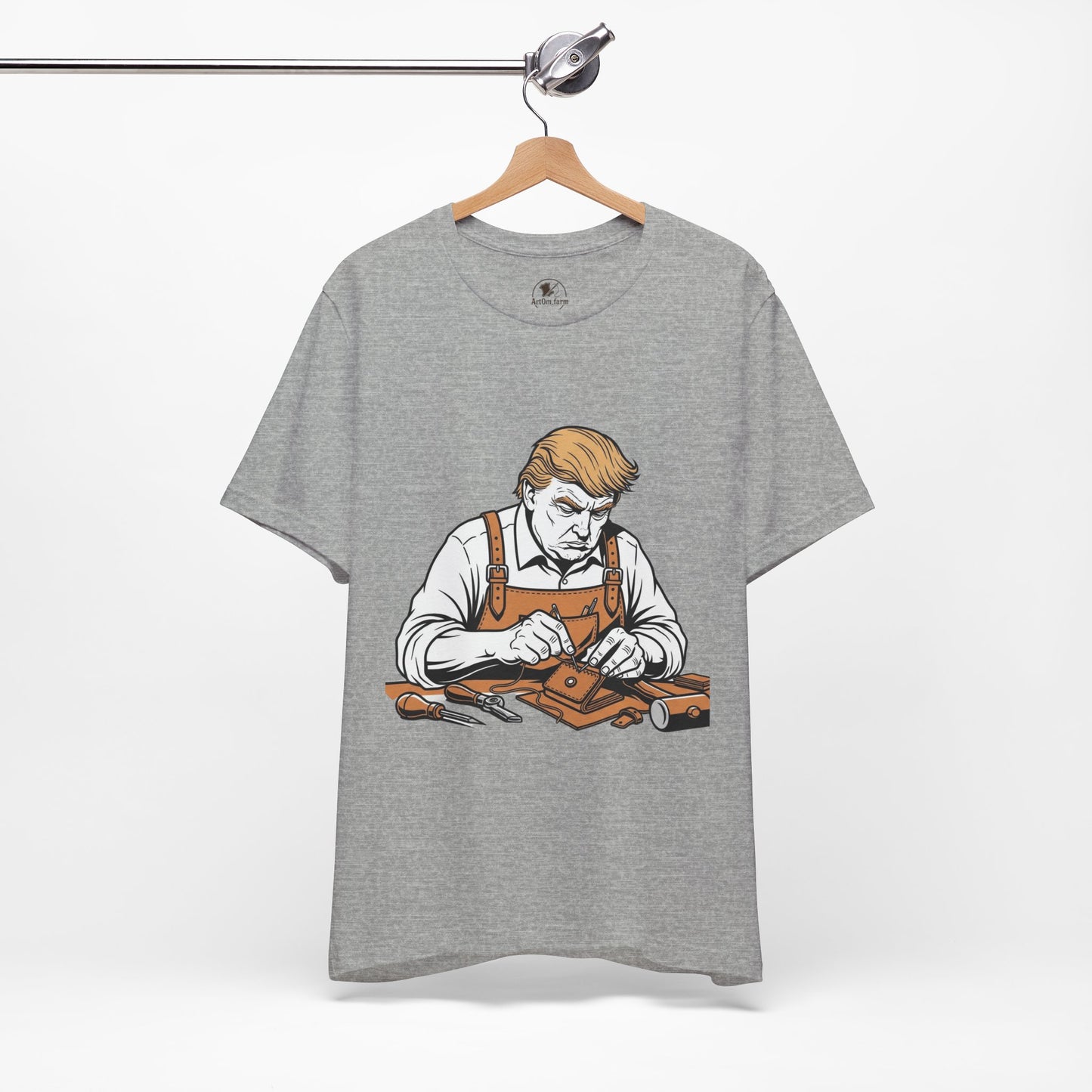 Craftsman Graphic Tee - Workshop T-Shirt for Hobbyists, Unisex Short Sleeve Father's Day Apparel, Artisan Merch