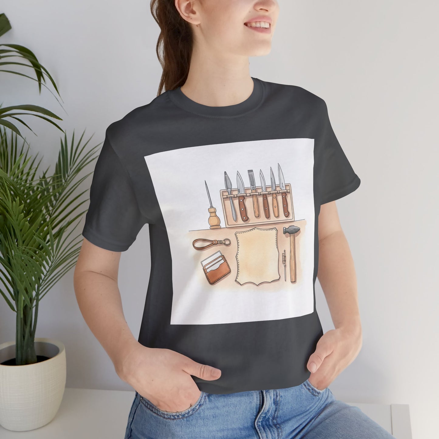 Craftsman Tools Shirt - Short Sleeve Tee for DIY Enthusiasts, Artisan Gift, Workshop Apparel, Perfect Father's Day Gift