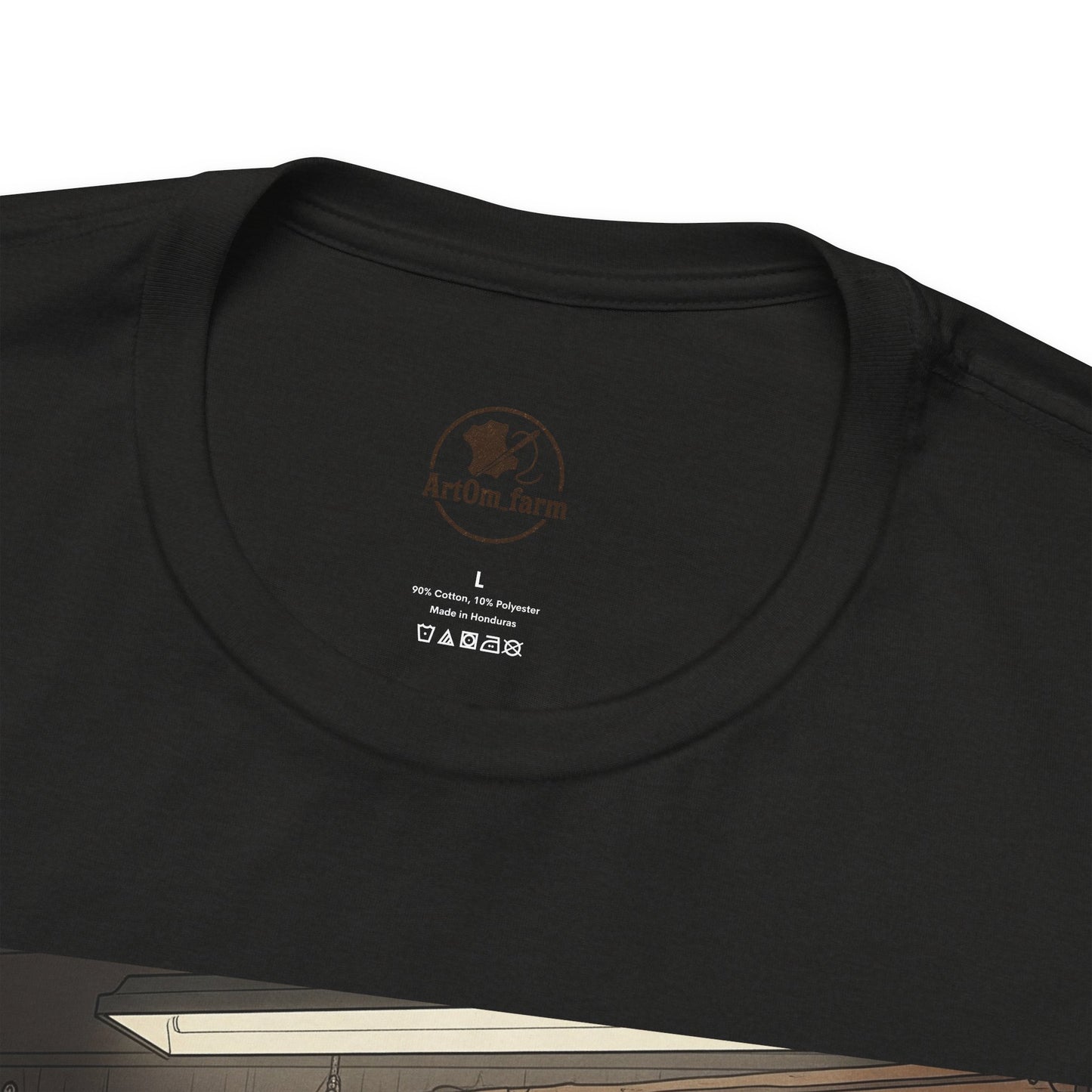 Leather Legend Graphic Tee - Artisan Vintage Style Shirt, Perfect Gift for Craftsmen and Father's Day - ArtOm_farm™ LEATHER 