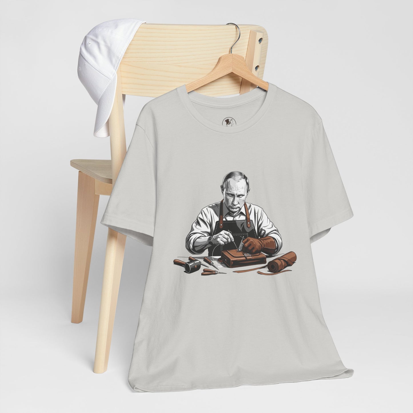 Craftsman Graphic Tee for Artisans, Perfect Birthday Gifts and Everyday Wear - ArtOm_farm™ LEATHER 