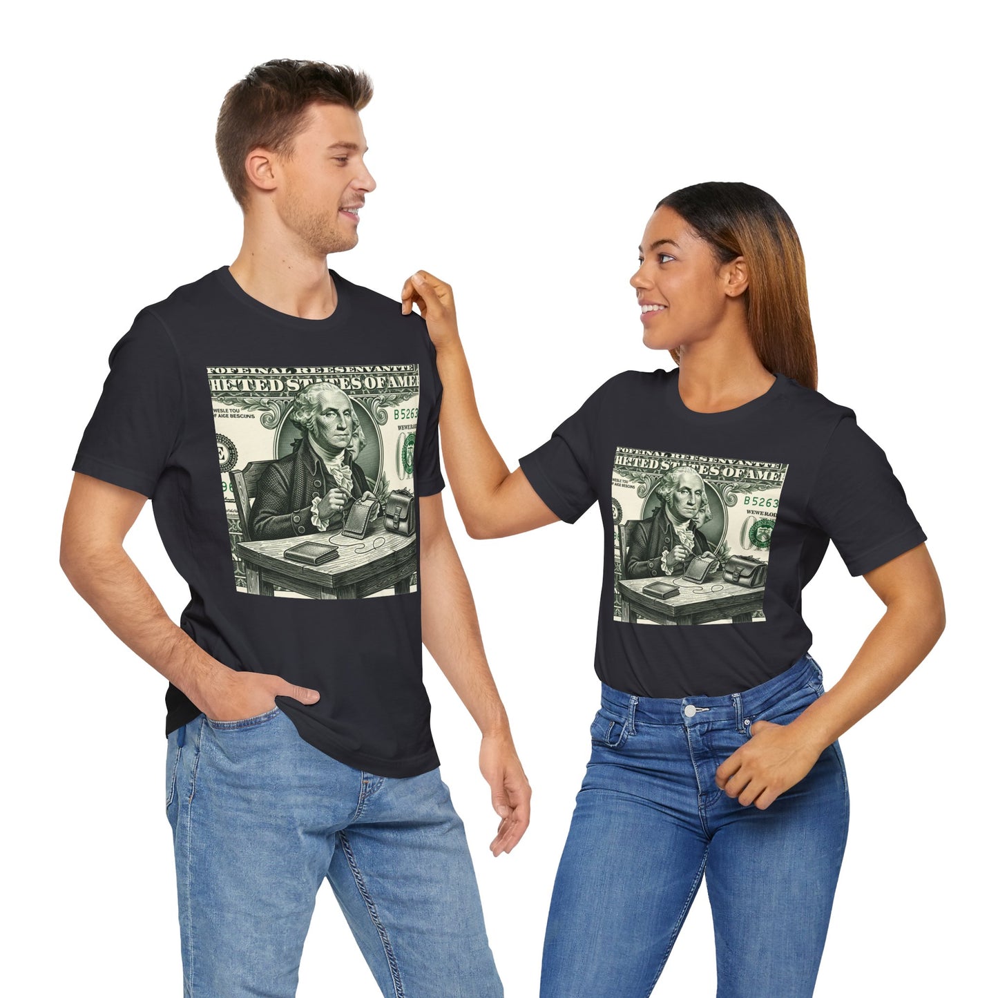 Alexander Hamilton Graphic Tee - Unisex Jersey Shirt for History Lovers, Vintage Style Casual Wear, Great Benjamin Franklin Graphic Tee Gift