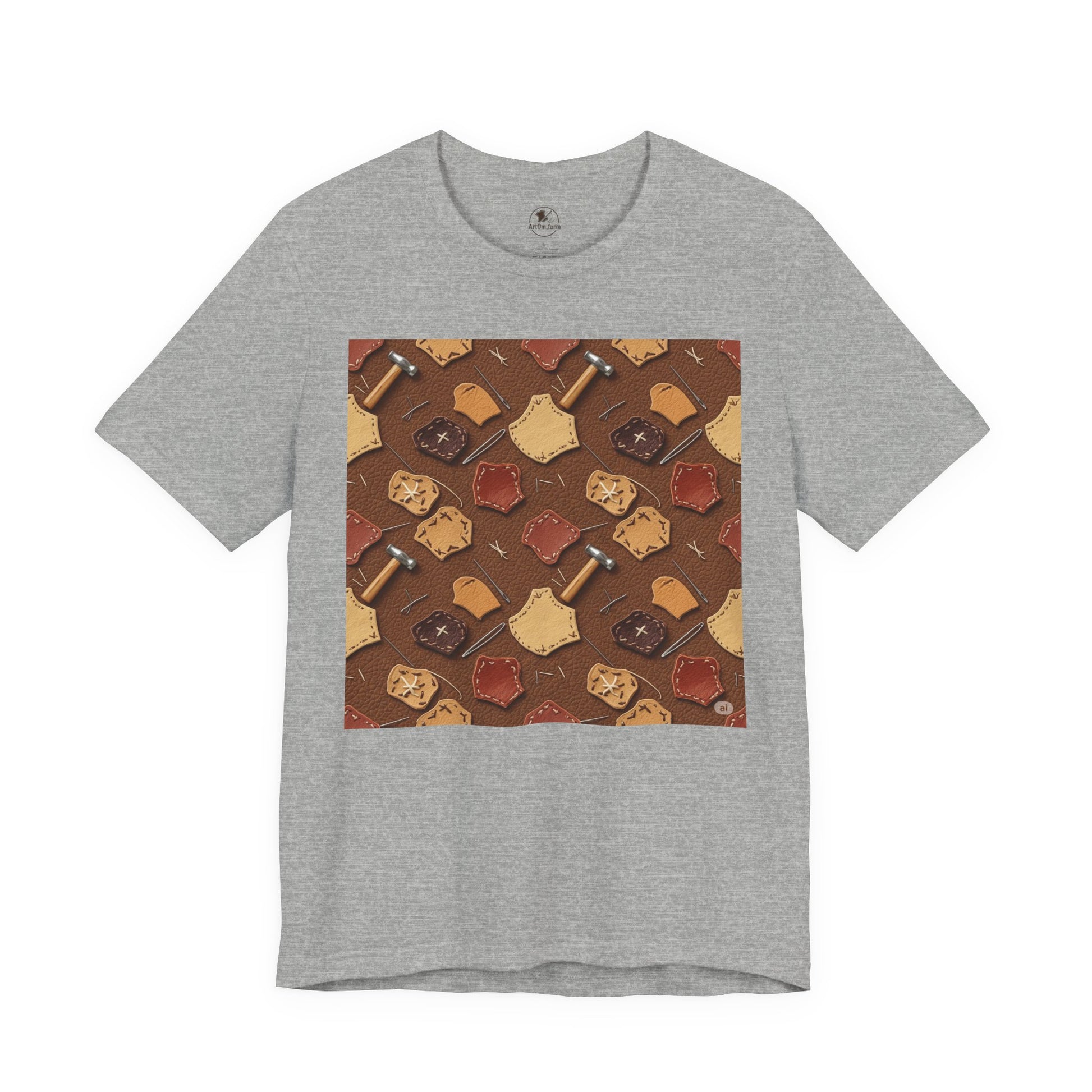 Gourmet Cookie Tee - Sweet Treat Shirt for Food Lovers, Perfect Gift for Baking Enthusiasts - ArtOm_farm™ LEATHER