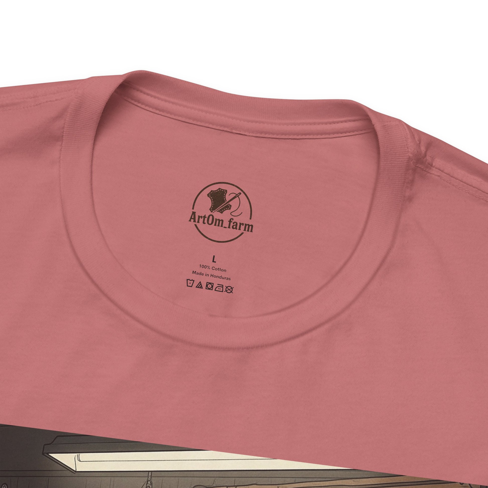 Leather Legend Graphic Tee - Artisan Vintage Style Shirt, Perfect Gift for Craftsmen and Father's Day - ArtOm_farm™ LEATHER 