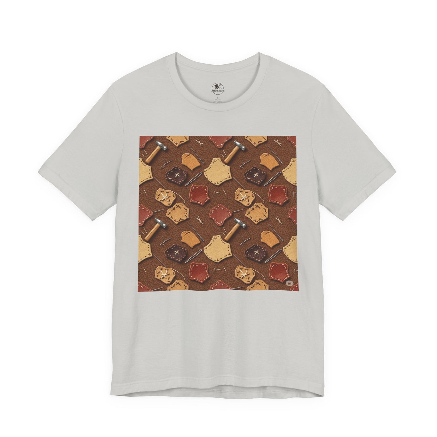 Gourmet Cookie Tee - Sweet Treat Shirt for Food Lovers, Perfect Gift for Baking Enthusiasts - ArtOm_farm™ LEATHER