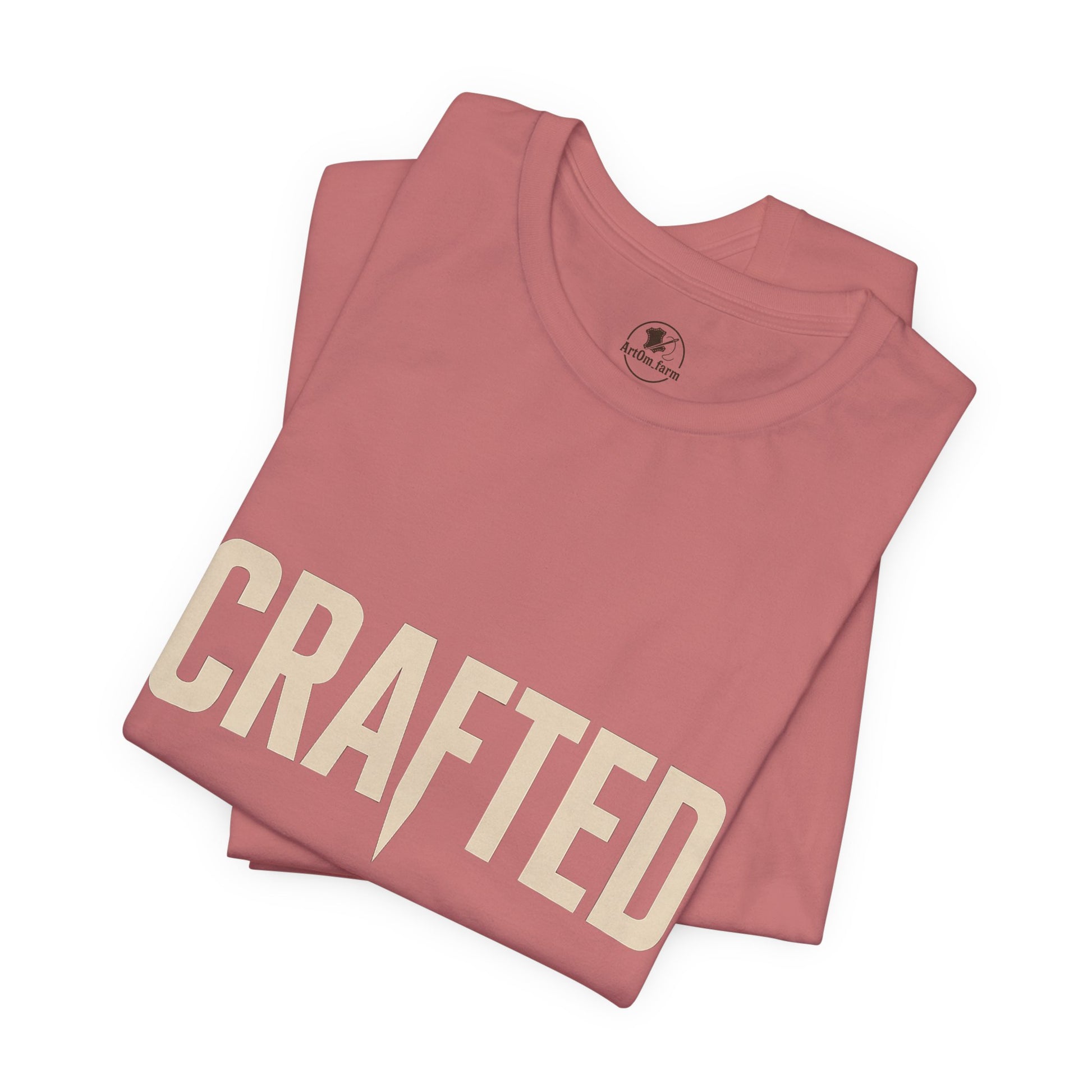 Crafted Leather Goods Tee - Unisex Casual Shirt, Vintage Style Cozy Everyday Wear, Perfect Gift for Him - ArtOm_farm™ LEATHER