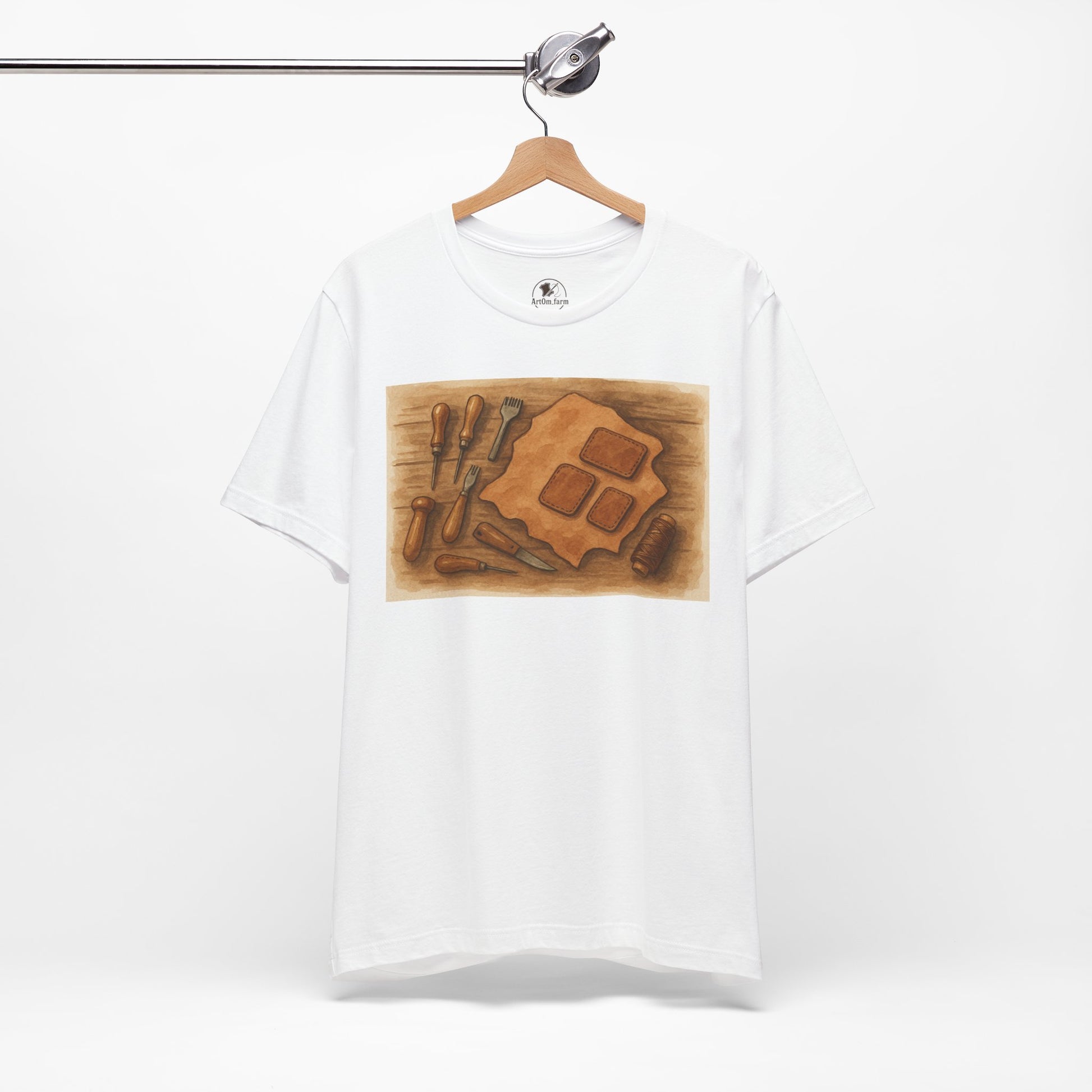 Craftsman Tools Tee - The Ideal Gift for Hobbyists and DIY Enthusiasts - ArtOm_farm™ LEATHER