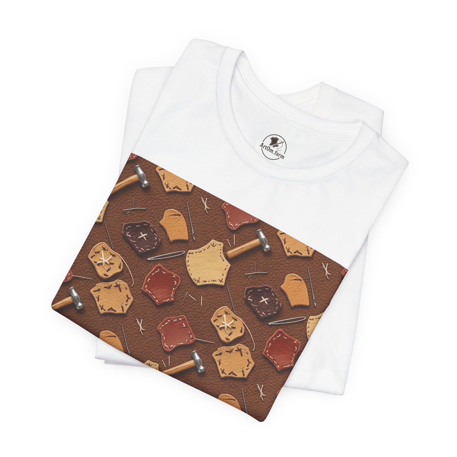 Gourmet Cookie Tee - Sweet Treat Shirt for Food Lovers, Perfect Gift for Baking Enthusiasts - ArtOm_farm™ LEATHER