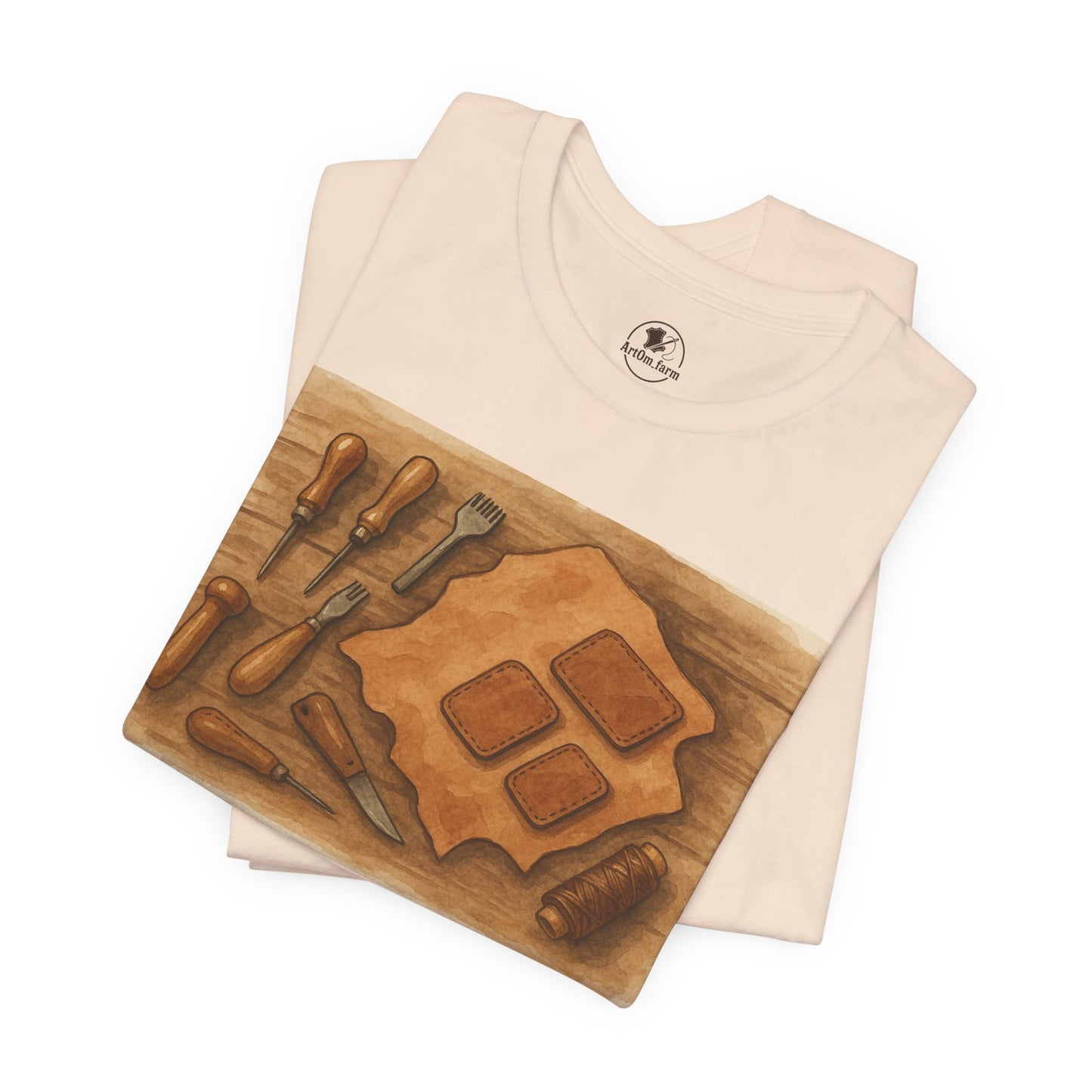 Craftsman Tools Tee - The Ideal Gift for Hobbyists and DIY Enthusiasts - ArtOm_farm™ LEATHER
