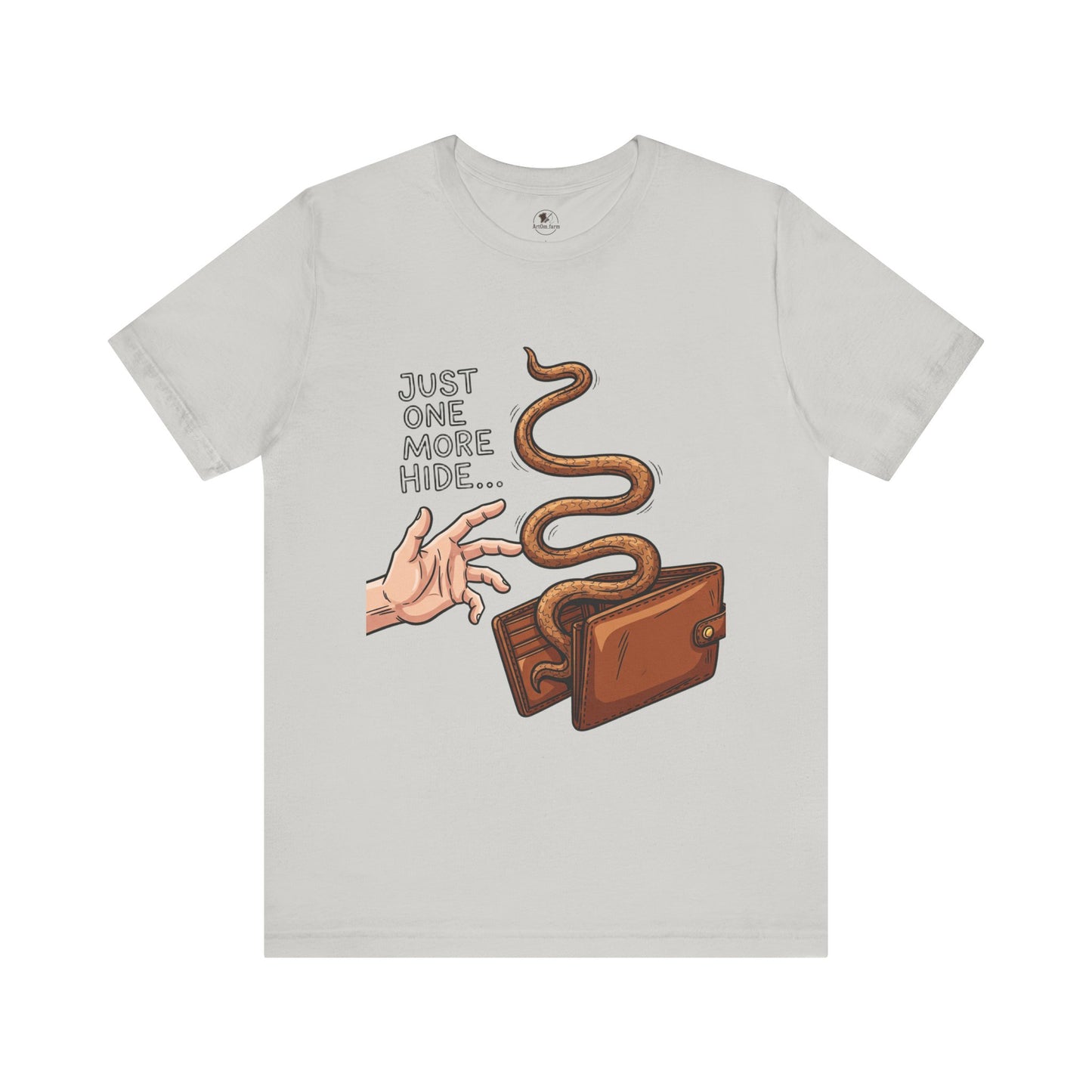 Quirky Tees for Fun Lovers - Perfect Casual Wear for Gifts, Parties, and Everyday Humor - ArtOm_farm™ LEATHER