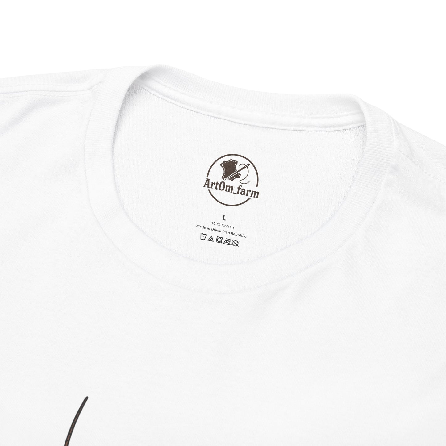 Creative Fishing Tee - Eco-Friendly Fishing Shirt with Cartoon Crab Design, Perfect Gift for Fisherman, Unisex Heavy Cotton Tee - ArtOm_farm™ LEATHER