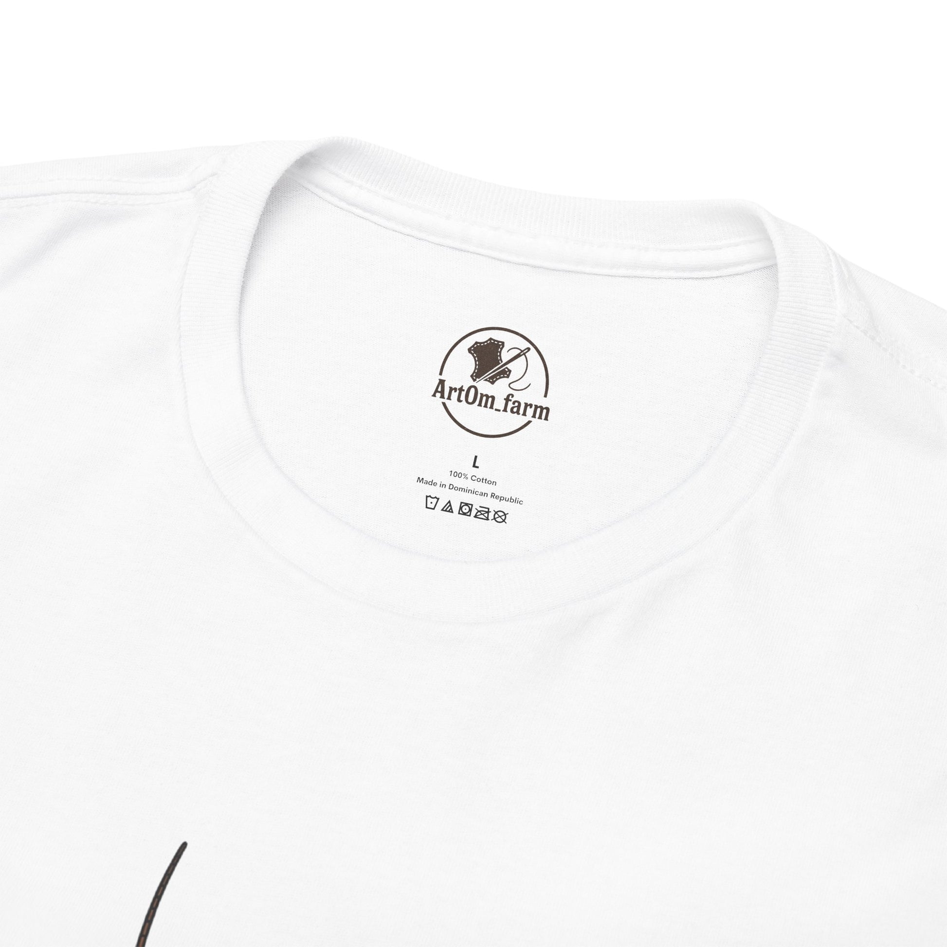 Creative Fishing Tee - Eco-Friendly Fishing Shirt with Cartoon Crab Design, Perfect Gift for Fisherman, Unisex Heavy Cotton Tee - ArtOm_farm™ LEATHER