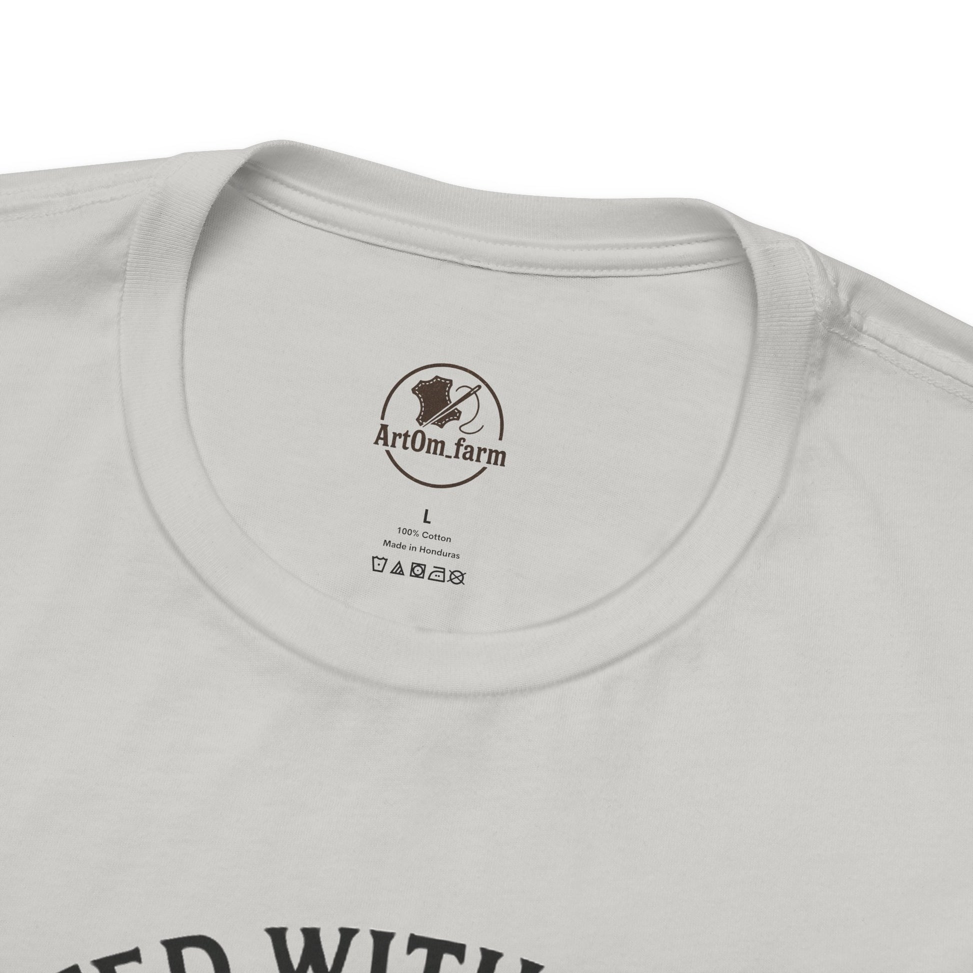 Wise Owl Unisex Tee - Unique Animal Design, Eco-Friendly Apparel for Crafters and Style Enthusiasts - ArtOm_farm™ LEATHER 