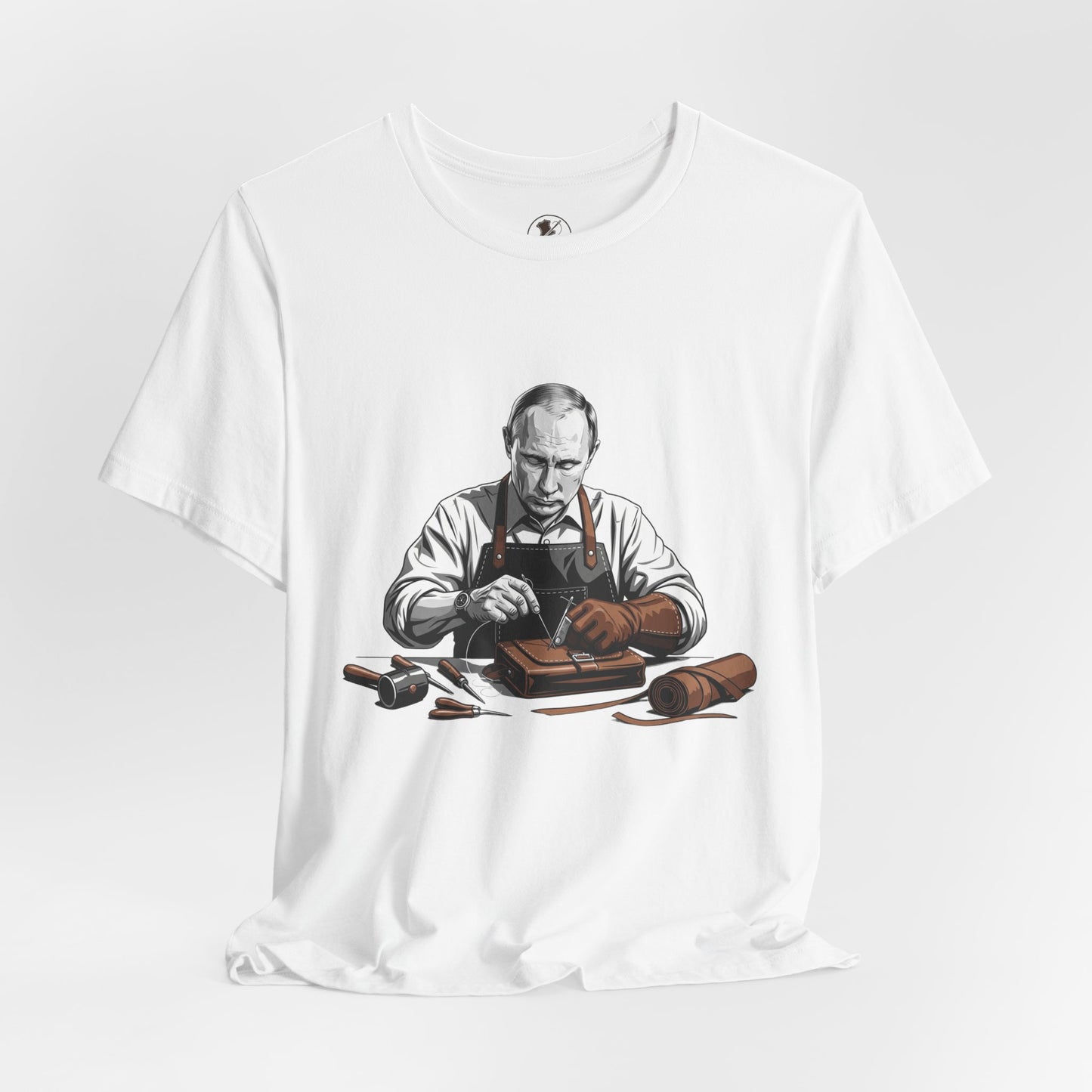 Craftsman Graphic Tee for Artisans, Perfect Birthday Gifts and Everyday Wear - ArtOm_farm™ LEATHER