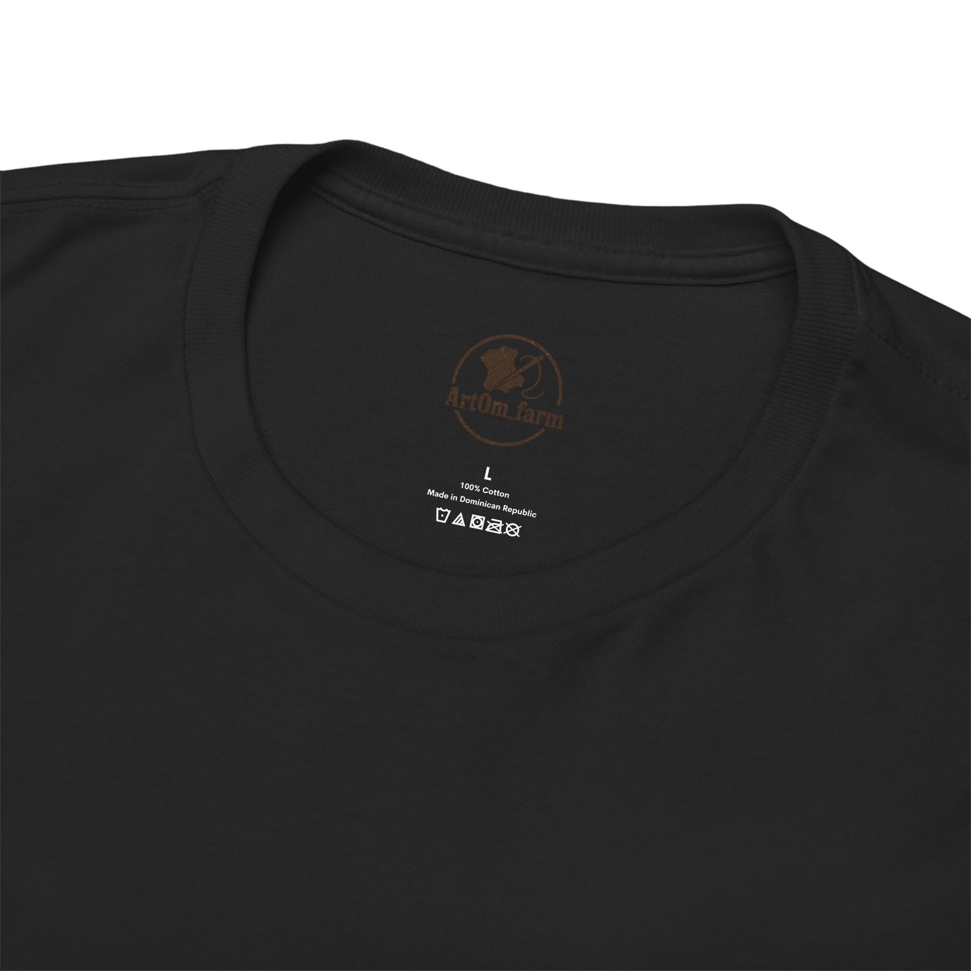 Cockroach Baker Unisex Heavy Cotton Tee - Funny Graphic Tee for Animal Lovers, Perfect Gift for Home Cooks - ArtOm_farm™ LEATHER 