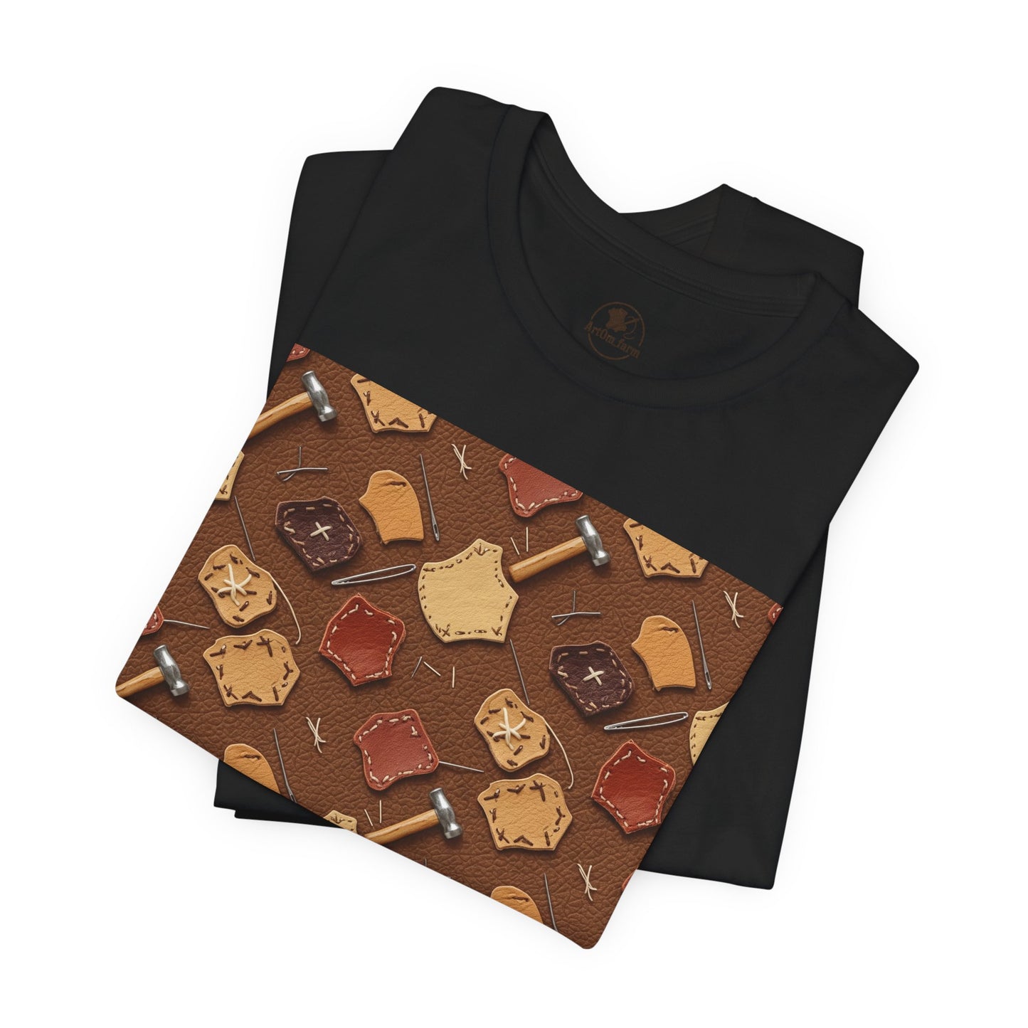 Gourmet Cookie Tee - Sweet Treat Shirt for Food Lovers, Perfect Gift for Baking Enthusiasts - ArtOm_farm™ LEATHER