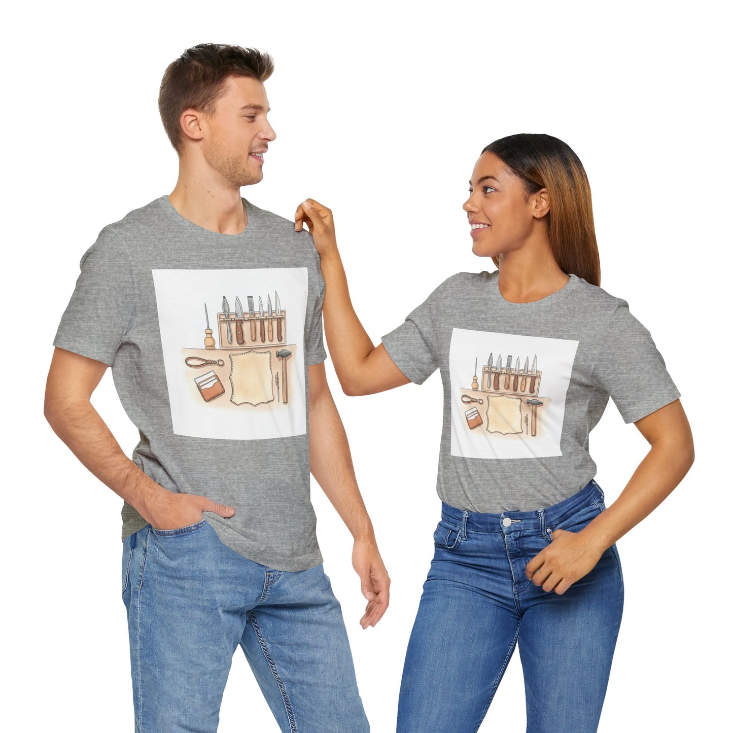 Craftsman Tools Shirt - Short Sleeve Tee for DIY Enthusiasts, Artisan Gift, Workshop Apparel, Perfect Father's Day Gift