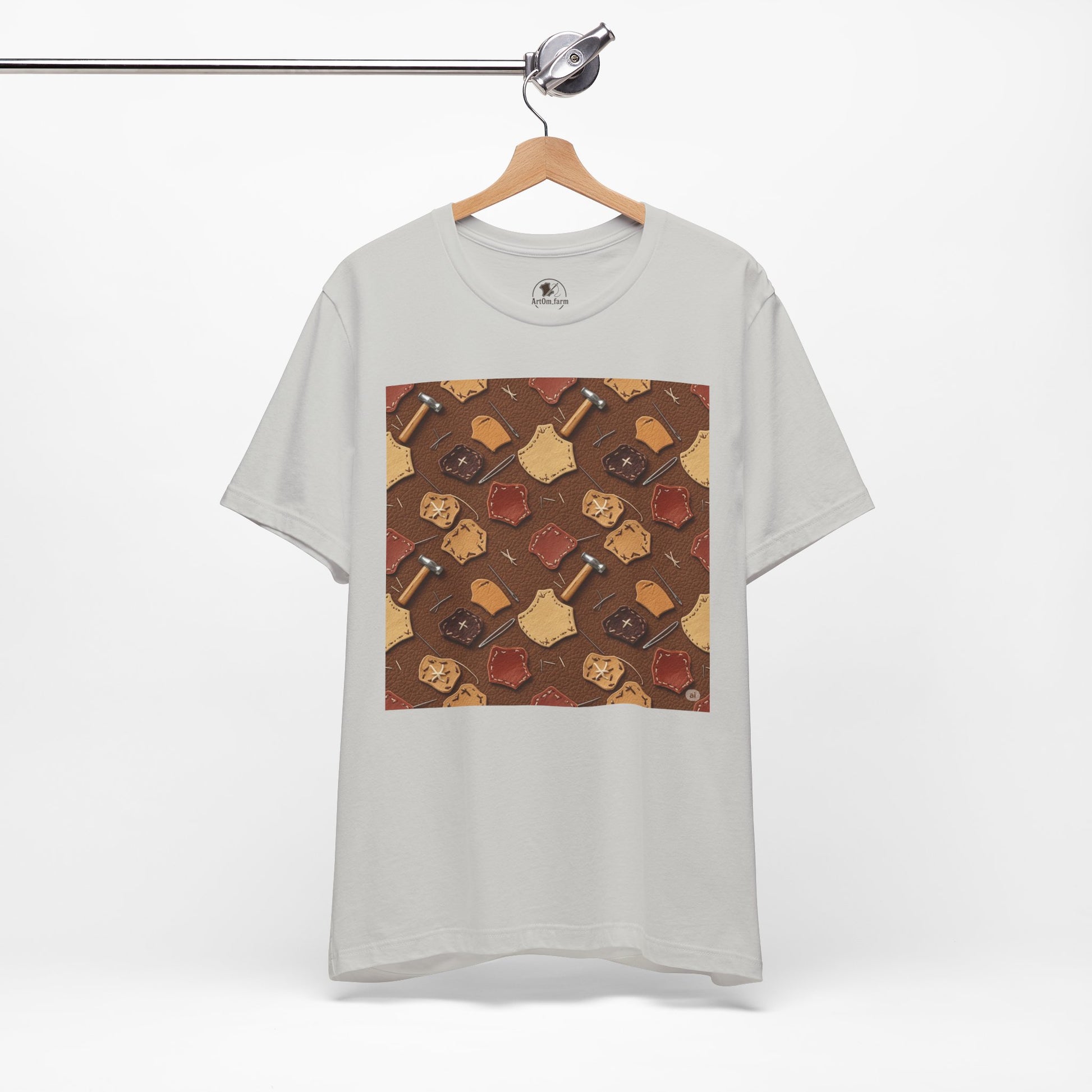 Gourmet Cookie Tee - Sweet Treat Shirt for Food Lovers, Perfect Gift for Baking Enthusiasts - ArtOm_farm™ LEATHER