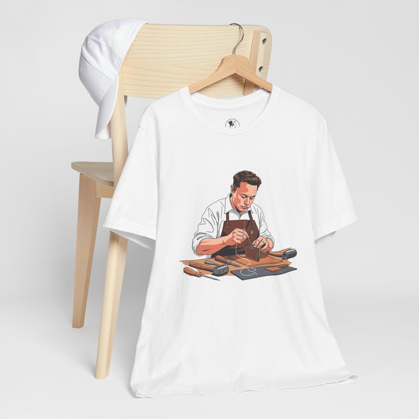 Craftsman Tee - Celebrate Artisanship with the Perfect Gift for Handyman and Father's Day, Ideal for Casual Everyday Wear - ArtOm_farm™ LEATHER
