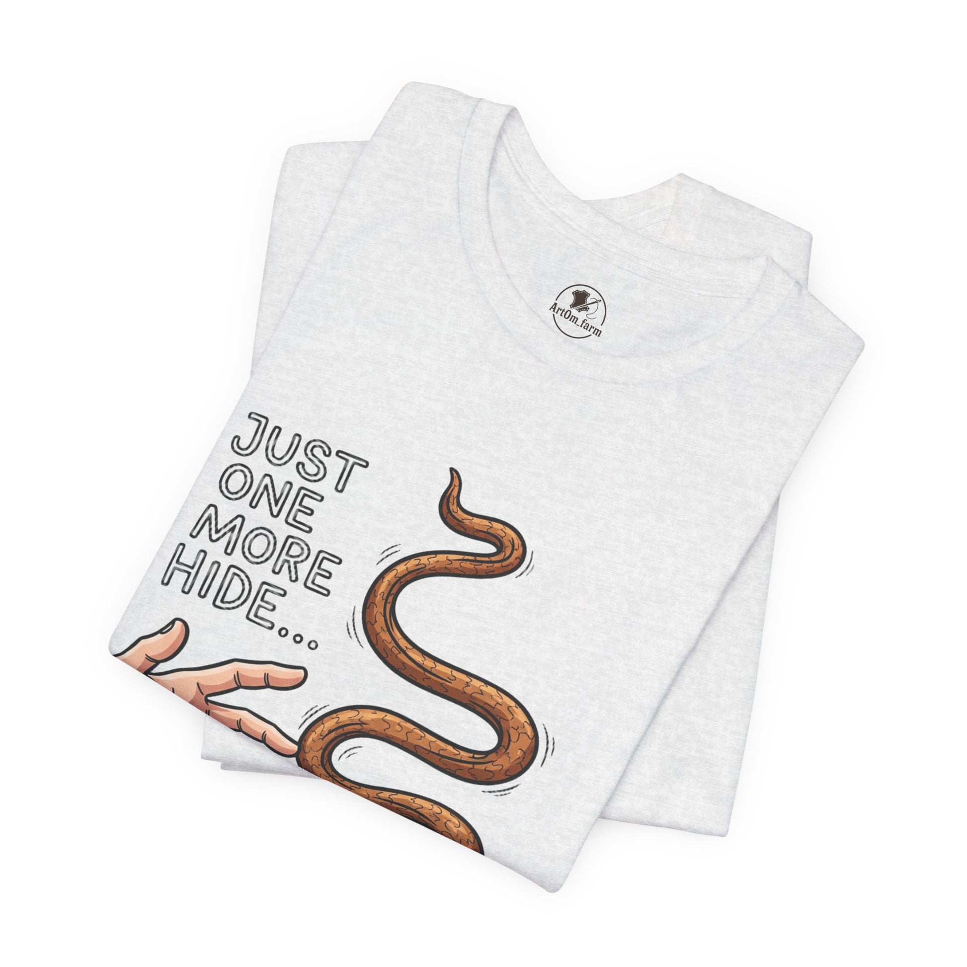 Quirky Tees for Fun Lovers - Perfect Casual Wear for Gifts, Parties, and Everyday Humor - ArtOm_farm™ LEATHER