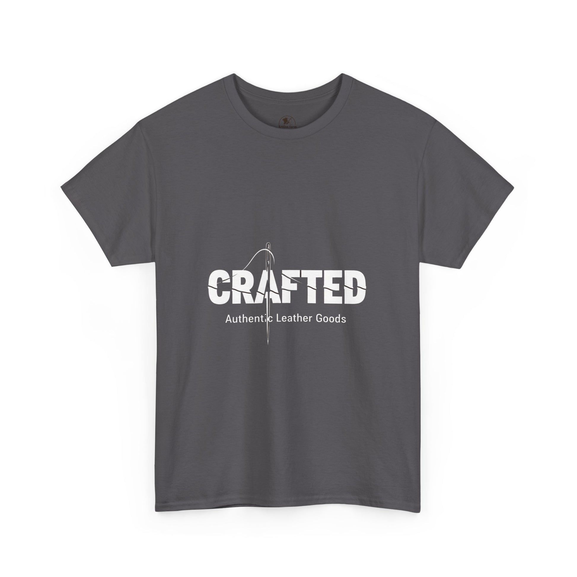 Crafted Leather Goods Tee - Artisan Unisex T-Shirt for Casual Everyday Wear, Unique Gift for Him, Perfect for Craft Lovers - ArtOm_farm™ LEATHER