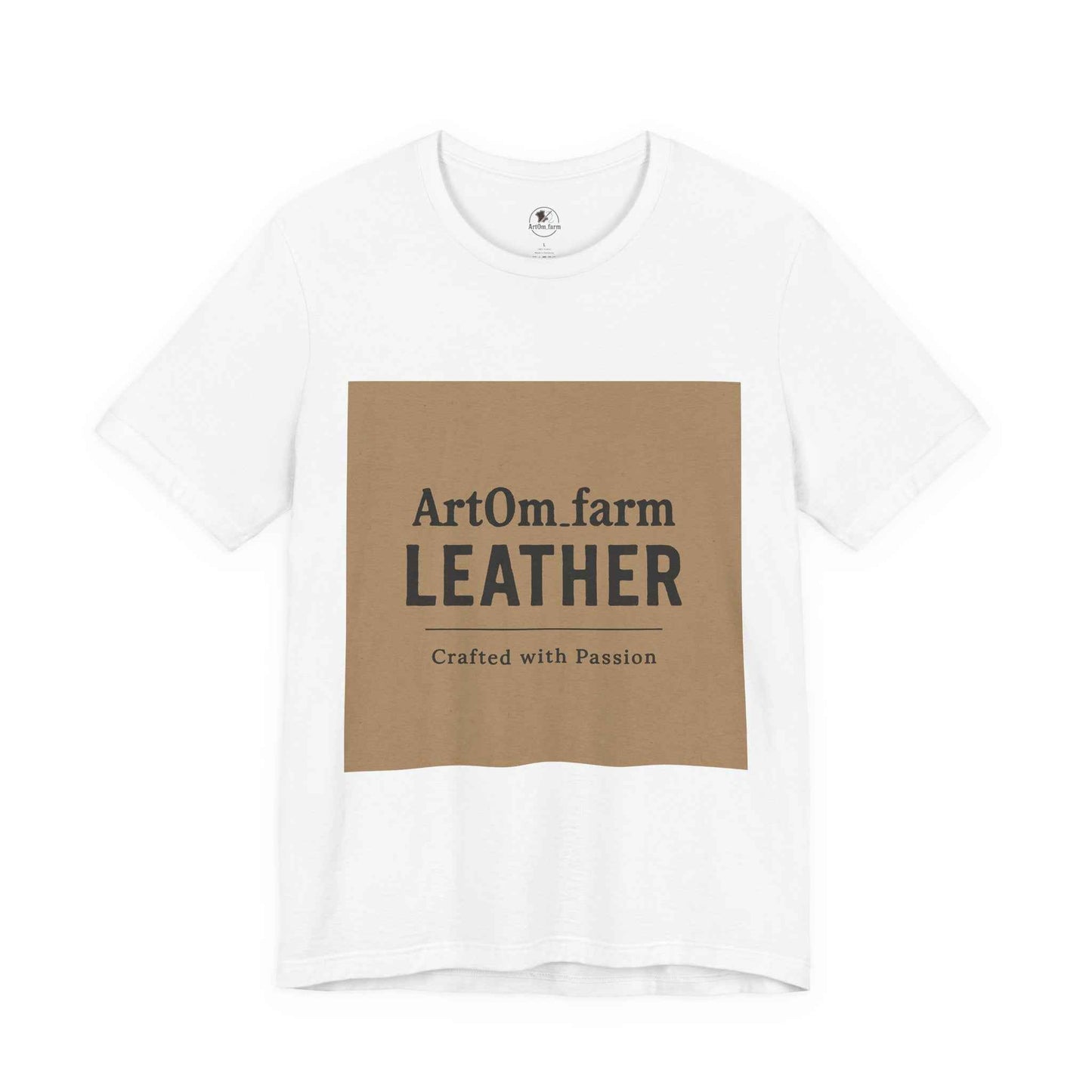 LEATHER Craft T-Shirt - Unisex Jersey Short Sleeve Artisan Tee for Crafters, Perfect Casual Outfit Gift
